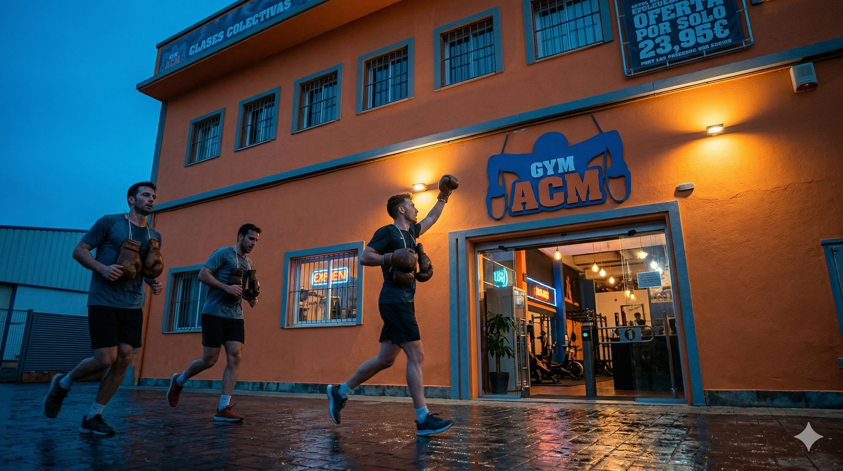 GYM ACM de noche